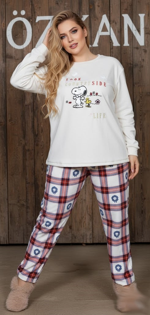 بيجامه بيج سايز مبطنه