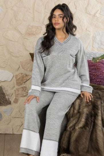 طقم تريكو عالي الجوده