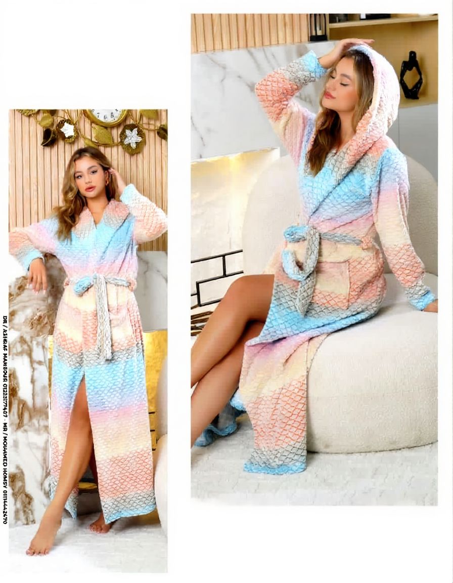 روب طويل مبطن