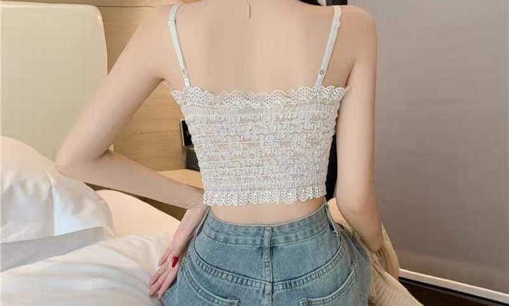 توب دانتيل بسحاب من الامان