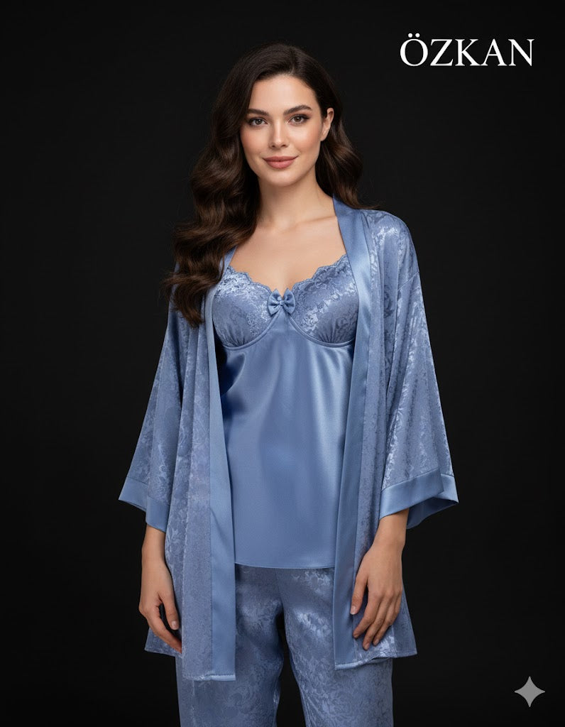 بيجاما ستان 3 قطع