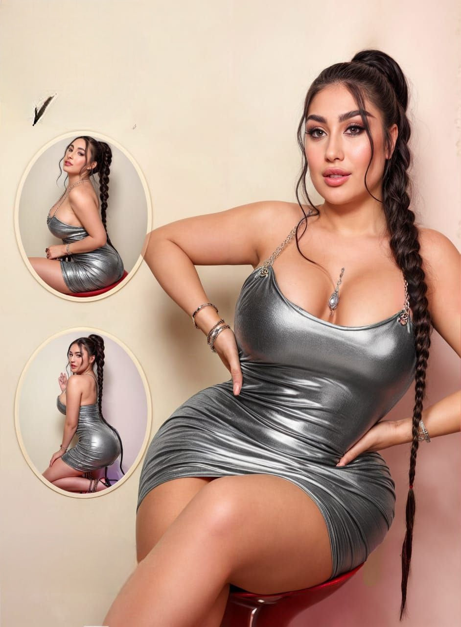 فستان قصير معدني لامع