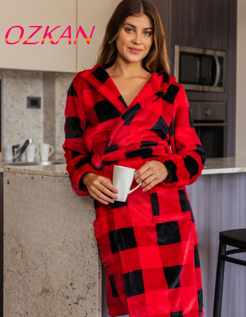 روب قصير بالحذاء