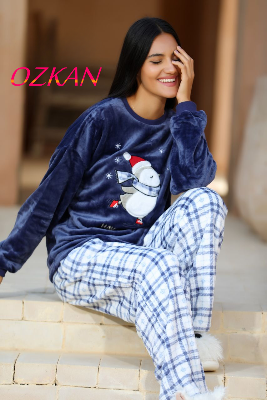 بيجامه بولار snow