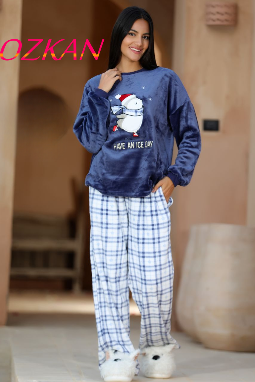 بيجامه بولار snow