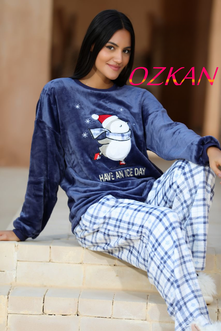 بيجامه بولار snow