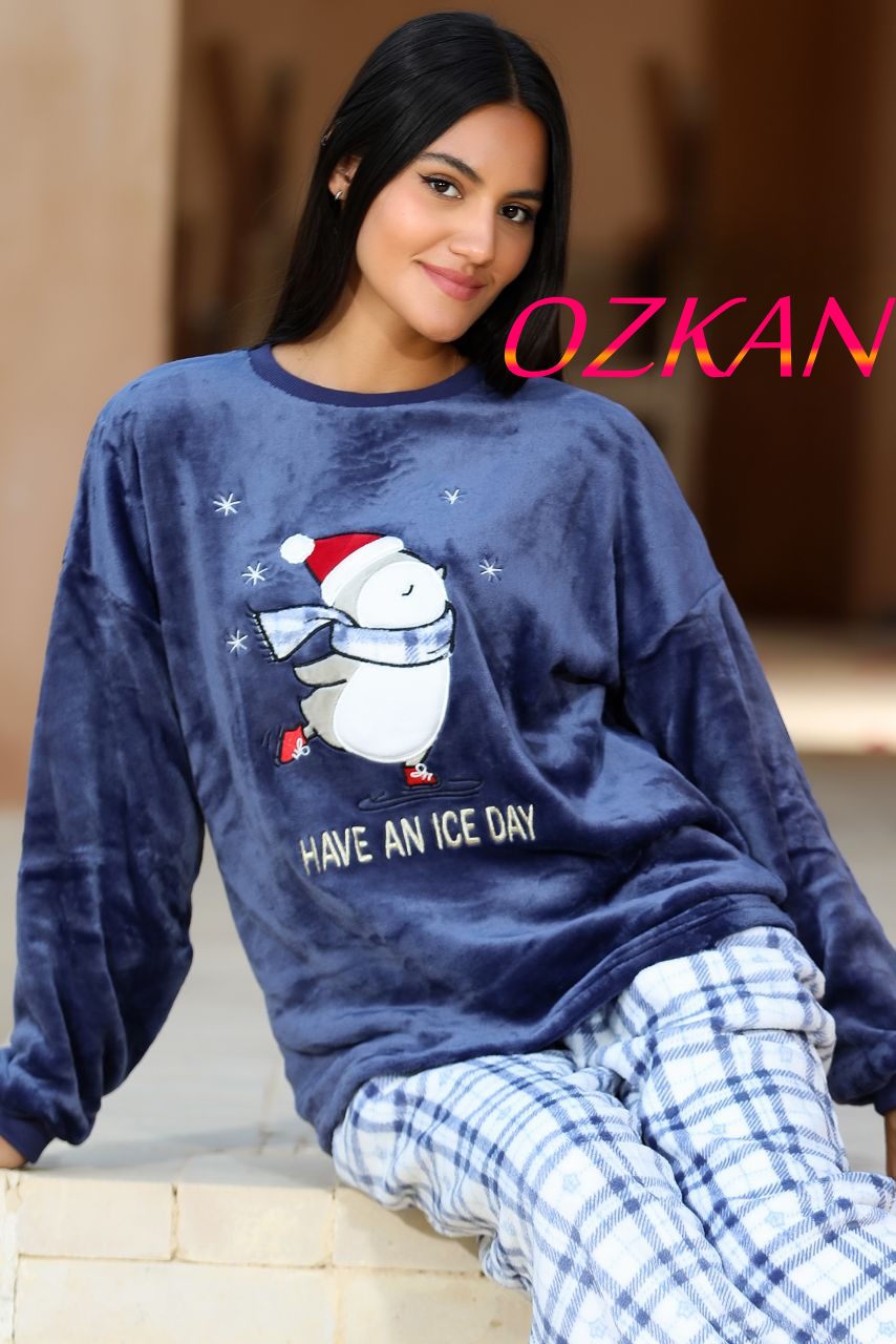 بيجامه بولار snow