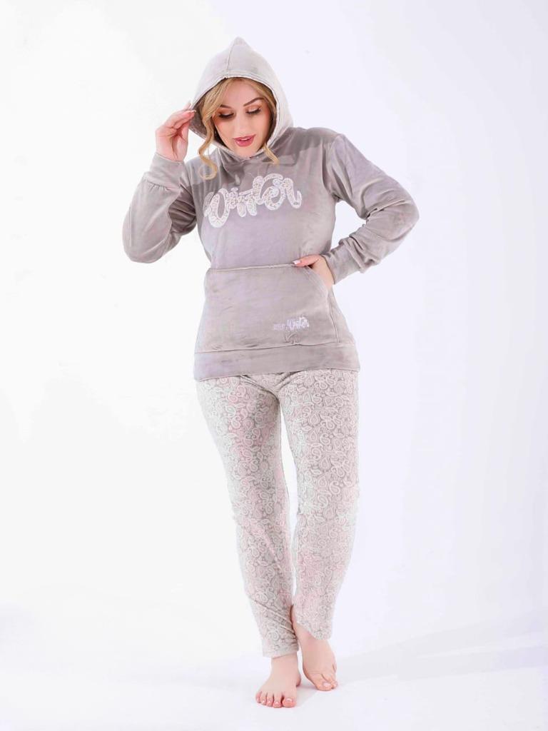 بيجامه قطيفه مبطنه