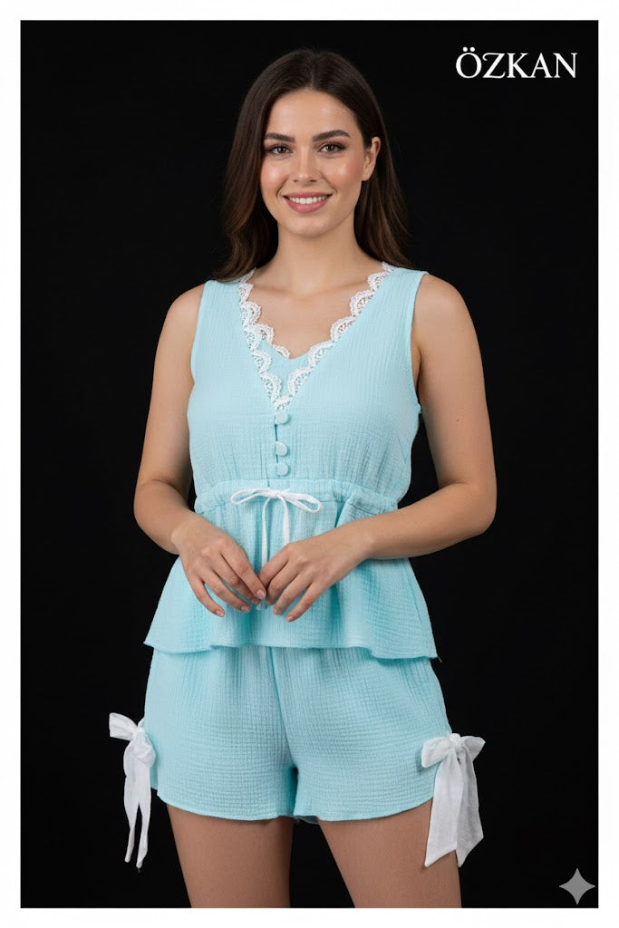 بيجامه شورت 2قطعه