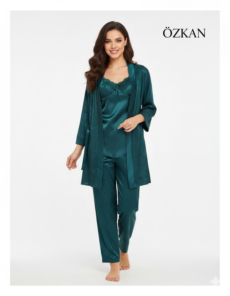 بيجاما ستان 3 قطع