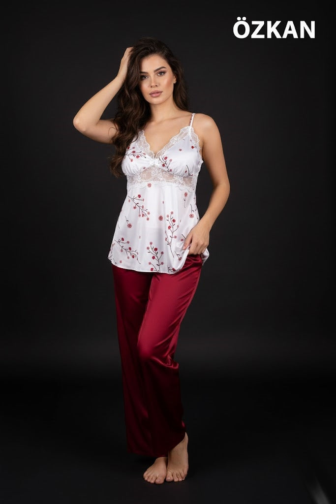 بيجامه ستان 2 قطعه